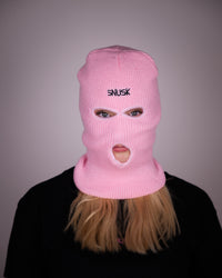 Rosa snusk mask